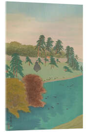 Acrylglasbild Der gewundene Fluss - Negoro Raizan - Raizan Negoro