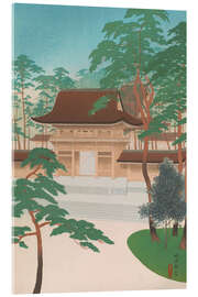Acrylglasbild Der Meiji-Tempel - Negoro Raizan - Raizan Negoro