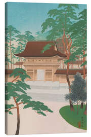 Leinwandbild Der Meiji-Tempel - Negoro Raizan - Raizan Negoro