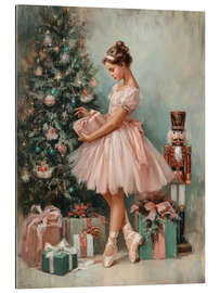 Gallery Print Nussknacker, Ballerina und Weihnachtsbaum