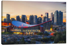 Leinwandbild Skyline von Calgary, Kanada - Chiara Salvadori