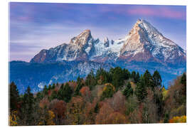 Acrylglasbild Blick zum Watzmann - Moqui, Daniela Beyer
