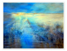 Wandbild Licht bedeckt die Welt - Annette Schmucker