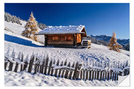 Wandsticker Spätherbst auf der Seiser Alm Südtirol