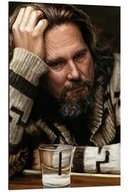 Aluminium print Dude - The Big Lebowski - Dmitry Belov