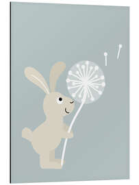 Alubild Wunschhase - Julia Reyelt