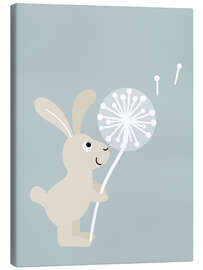 Leinwandbild Wunschhase - Julia Reyelt