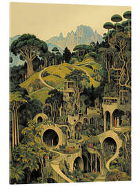 Acrylglasbild Die grüne Zitadelle - Mariusz Flont