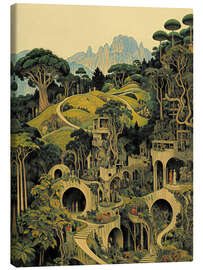 Leinwandbild Die grüne Zitadelle - Mariusz Flont