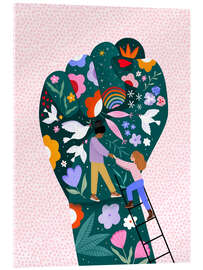 Acrylglasbild Solidarität - Bea Müller