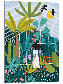 Alubild Im Gewächshaus - Bea Müller