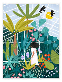 Wandbild Im Gewächshaus - Bea Müller