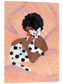 Acrylglasbild Katzenkuscheln - Bea Müller