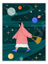 Wandbild Universe Walk - Bea Müller