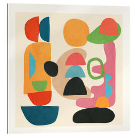 Gallery Print Minimal Abstract Shapes Art III