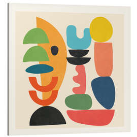 Magnettafel Minimal Abstract Shapes Art I