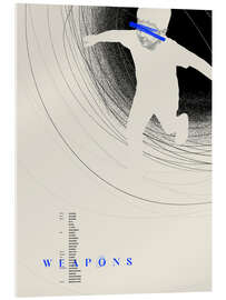 Acrylglasbild Weapons - Fourteenlab