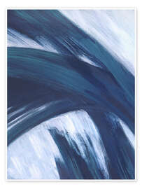 Wandbild Fronds Kline I - Suzanne Wilkins