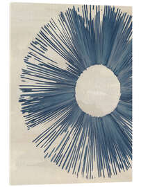 Acrylglasbild Blue Burst I