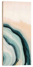 Holzbild Halbe Muschel II - Grace Popp