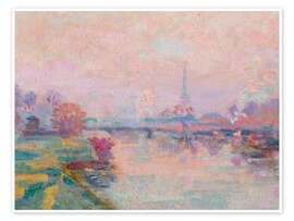 Wandbild Der Eiffelturm, Paris - Jean Baptiste Armand Guillaumin