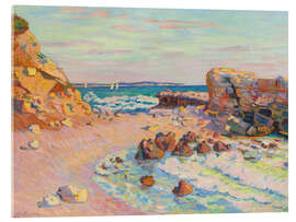 Acrylglasbild Steigende Flut - Jean Baptiste Armand Guillaumin