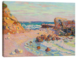 Leinwandbild Steigende Flut - Jean Baptiste Armand Guillaumin