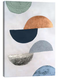 Leinwandbild Sundered Circles II