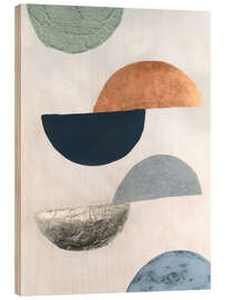 Holzbild Sundered Circles II - Michael Willett