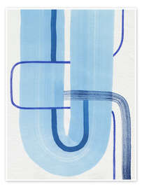 Wandbild Sky Spouts II - Grace Popp