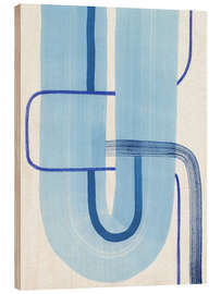 Holzbild Sky Spouts II - Grace Popp