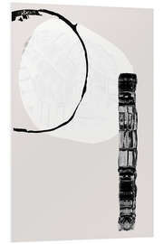 Hartschaumbild Zen-Formen II