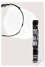 Wandsticker Zen-Formen II