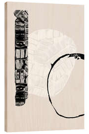 Holzbild Innerer Fokus - Cartissi