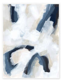 Wandbild Indigo Imprint II - June Erica Vess