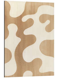 Alubild Sienna Ripples I - Grace Popp