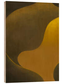 Holzbild Molten Glow II - Grace Popp