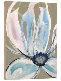 Holzbild Floral Focus II - Jennifer Goldberger