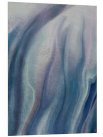 Hartschaumbild Blue Edge