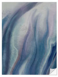 Wandsticker Blue Edge