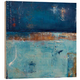 Holzbild Midnight Train