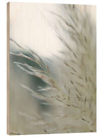 Holzbild Subtle Grasses II