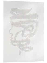 Acrylglasbild Portrait Coil I