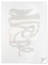 Wandsticker Portrait Coil I