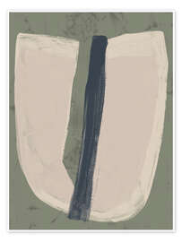 Wandbild Paper Slice III - June Erica Vess