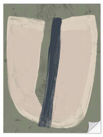 Wandsticker Paper Slice III