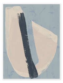 Wandbild Paper Slice II - June Erica Vess