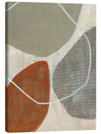 Leinwandbild Marked Stones II - Jennifer Goldberger