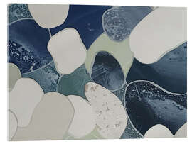 Acrylglasbild Lily Pond Landscape II