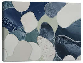 Leinwandbild Lily Pond Landscape II